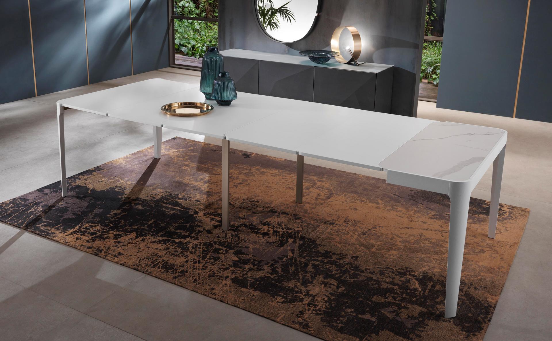 Rectangular wooden console table | Cross by Riflessi