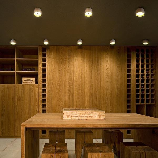 Ceiling aluminium spotlight | Wan Cw by Flos