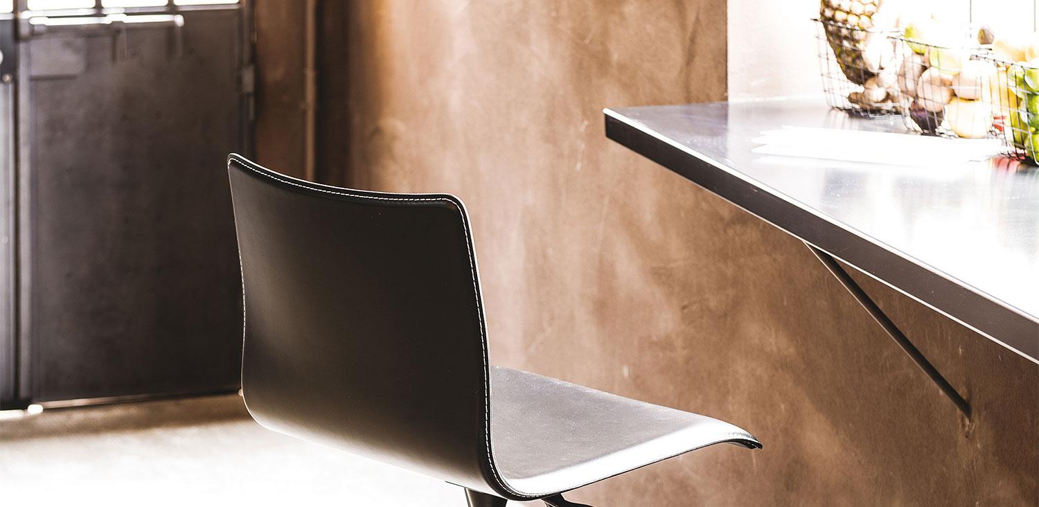 Leather bar chair | Toto X by Cattelan Italia
