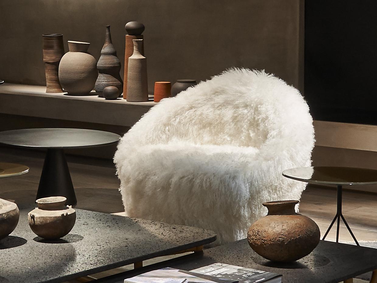 Fabric armchair | Artik by Baxter