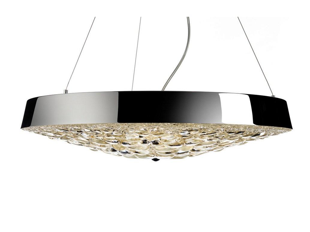 LED direct light crystal pendant lamp | Valentine Flat by Moooi