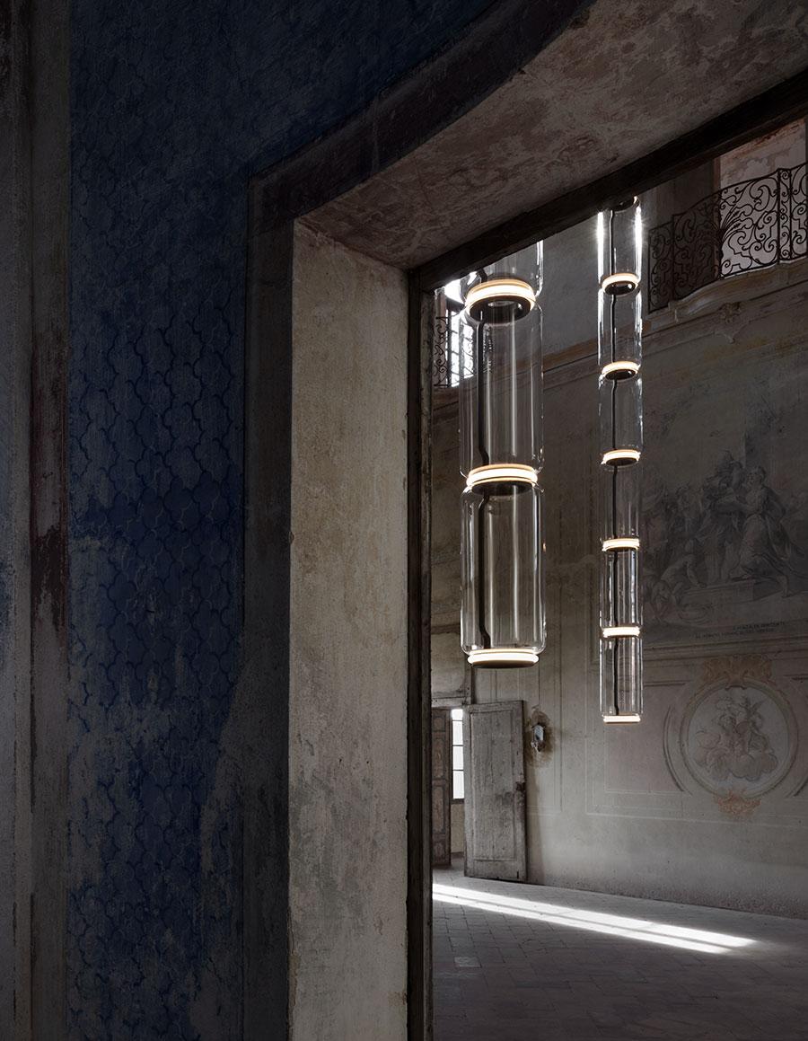 Direct light Blown crystal pendant lamp | Noctambule by Flos