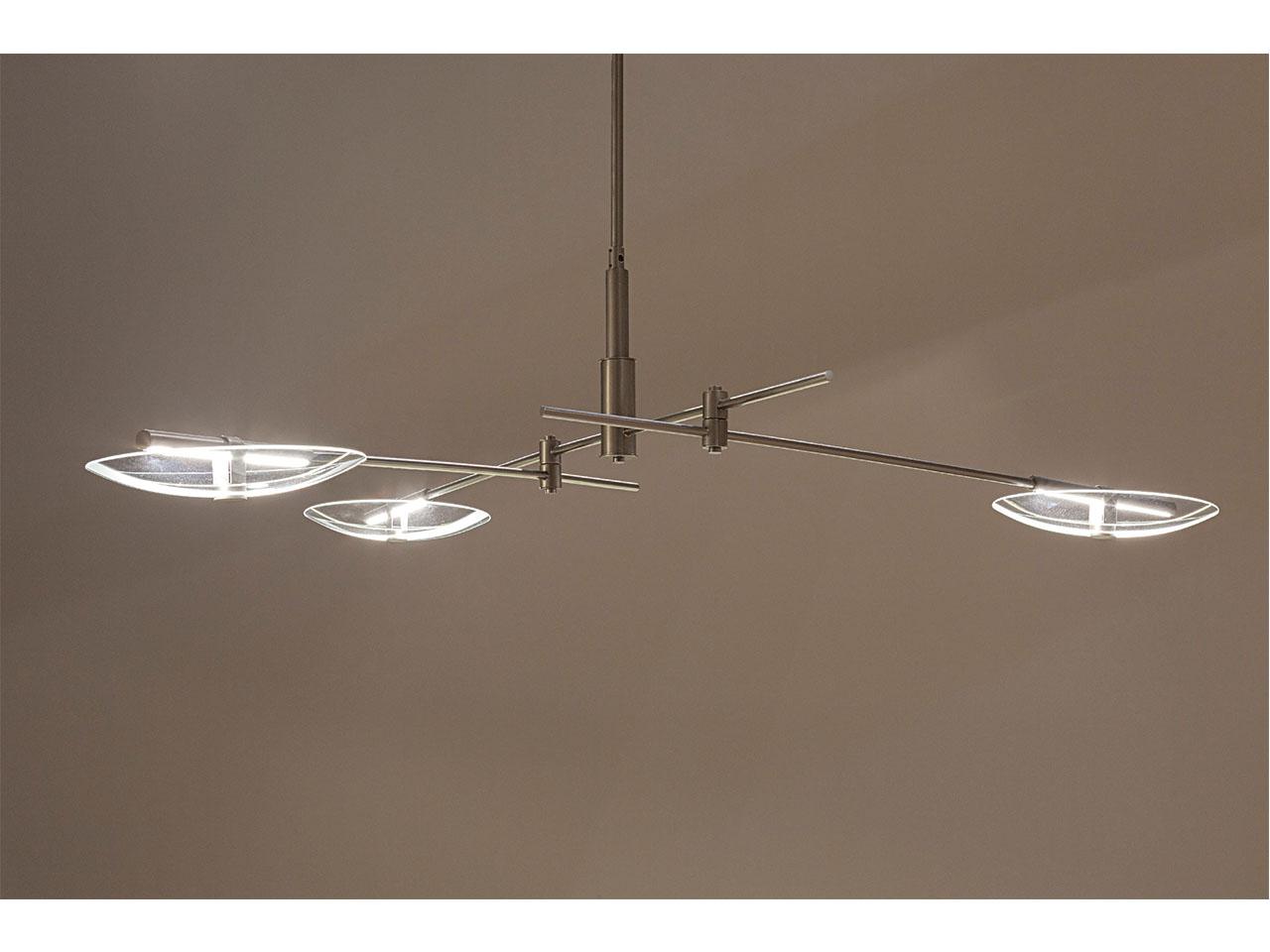 Metal chandelier | Zero by Turri