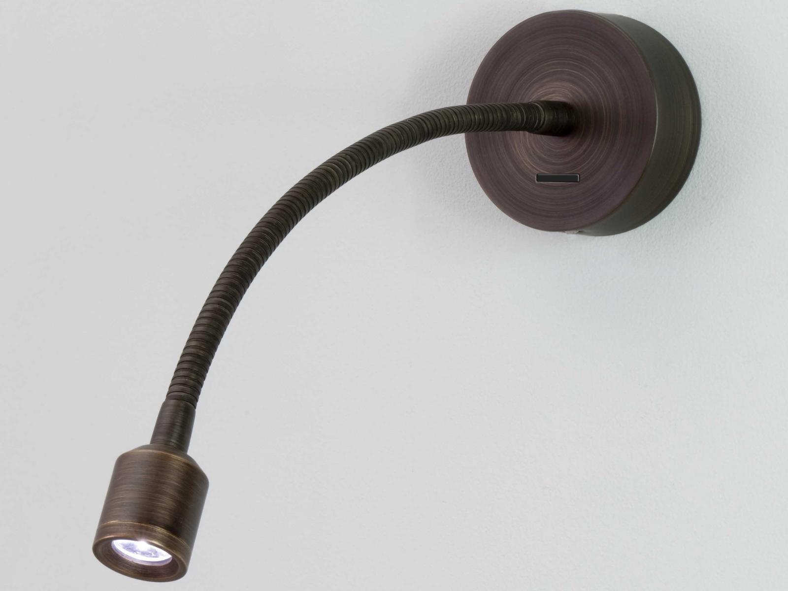 LED zinc reading lamp with swing arm | Fosso by Astro lighting