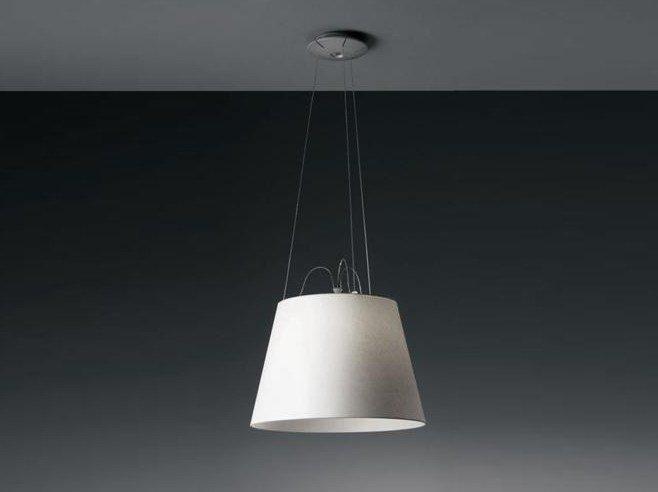 Satin pendant lamp | Tolomeo Mega Suspension by Artemide