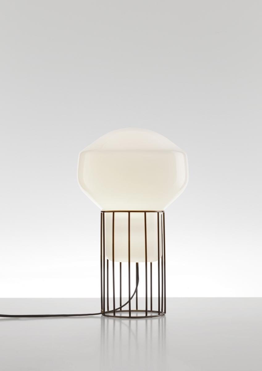 Blown glass table lamp | Aérostat by Fabbian