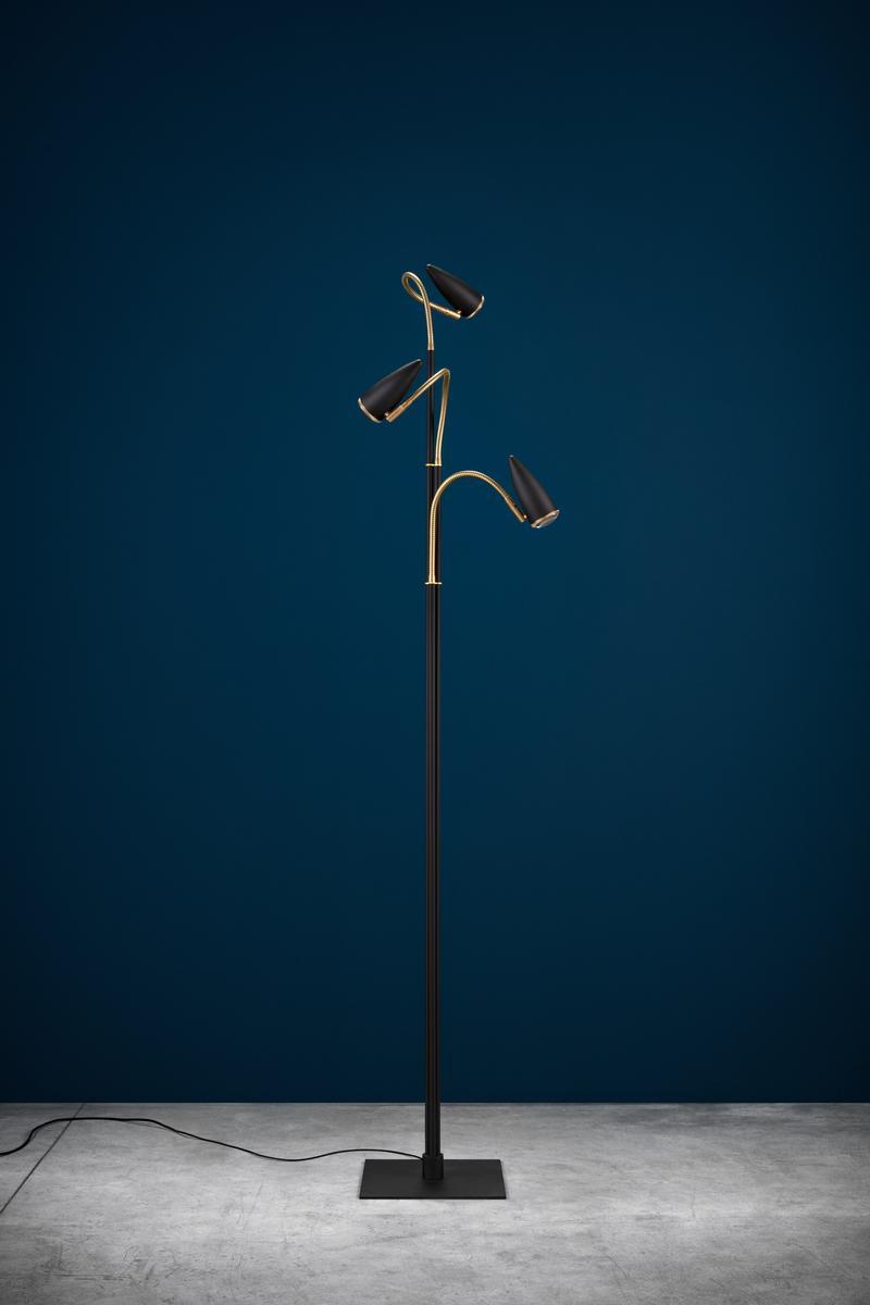 LED floor lamp with swing arm | Cicloitalia Flex F3 by Catellani & Smith