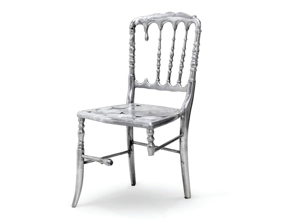 Open back aluminium chair | Emporium by Boca Do Lobo