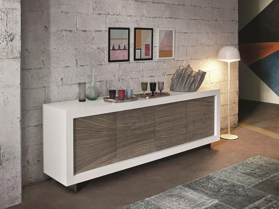 Wooden sideboard with doors | Picasso - Pietra by Riflessi
