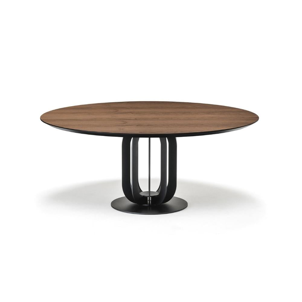 Round wood table | Soho by Cattelan Italia