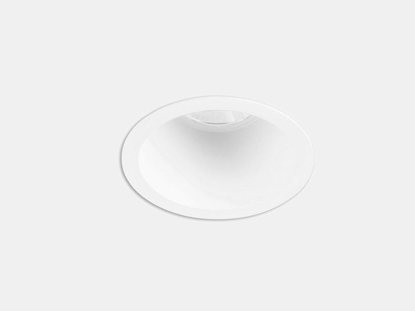 LED round recessed aluminium spotlight | Play High Visual Confort Ag13 by Leds C4