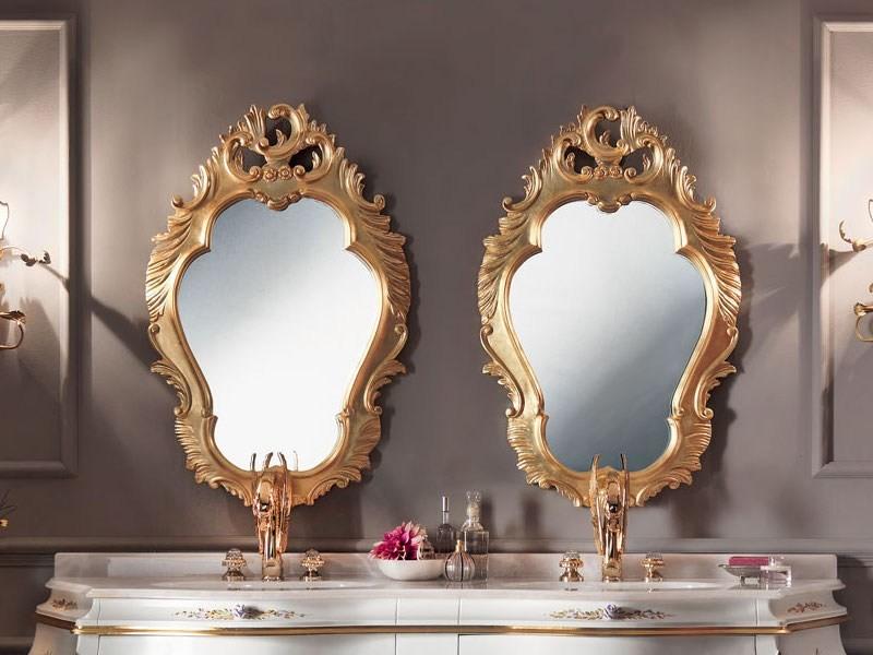 Wall-mounted framed mirror | 11635 by Modenese Gastone