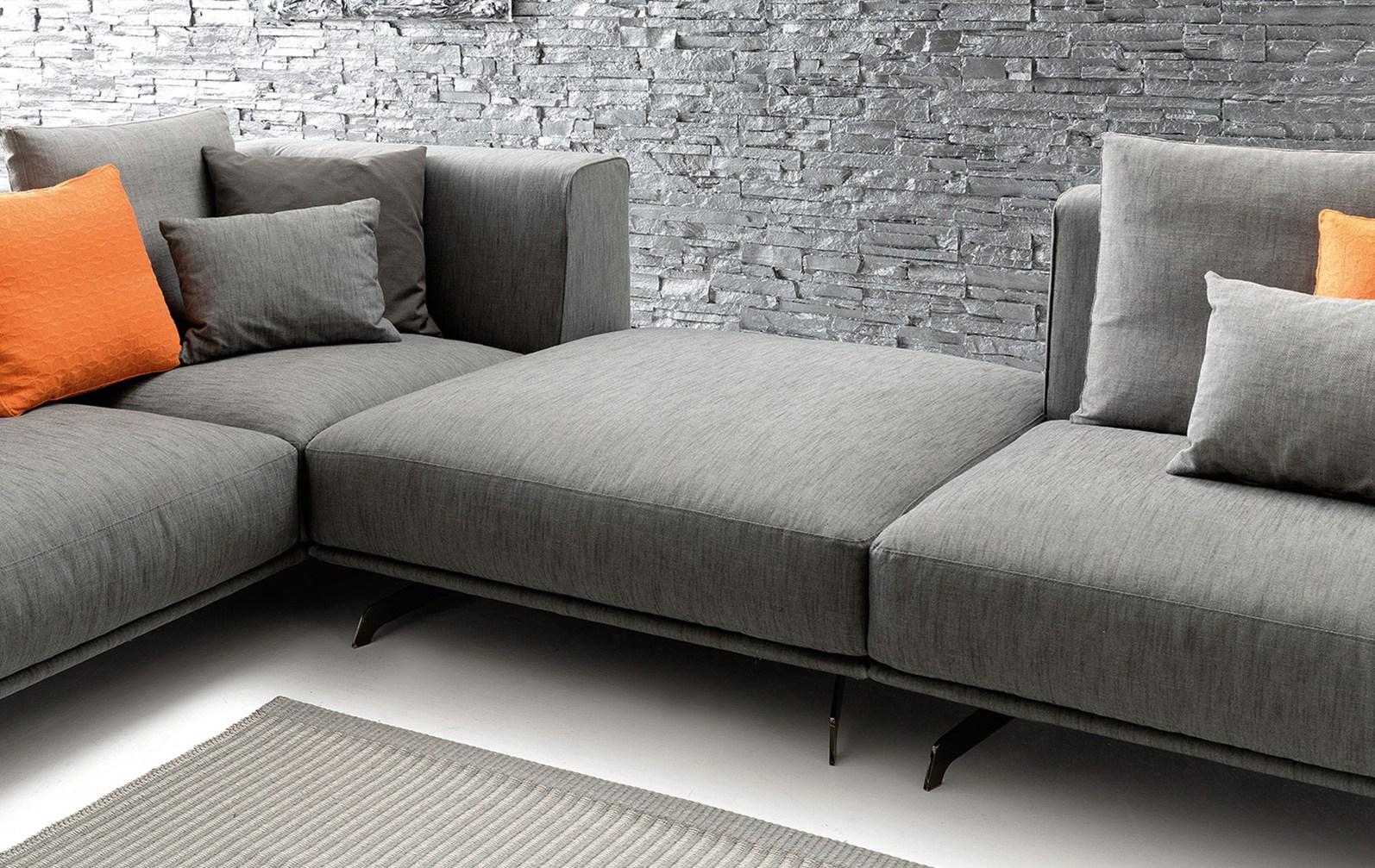 Sectional fabric sofa | Dalton Soft by Ditre Italia