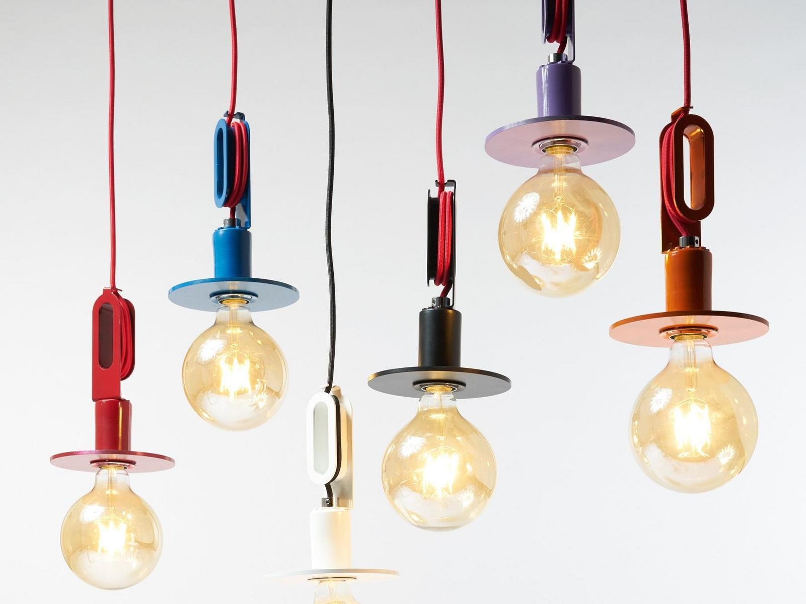 Direct light metal pendant lamp | Driyos Naked by Zava