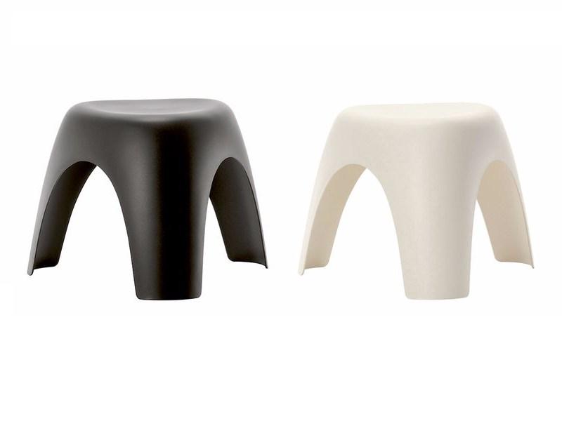 Stackable polypropylene stool | Elephant Stool by Vitra