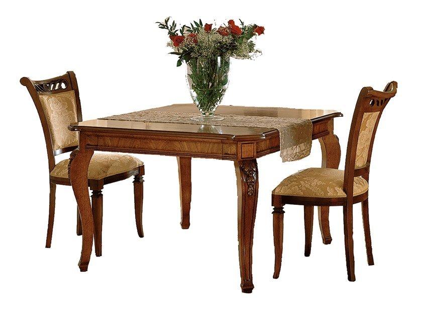 Extending square table | Reggenza by Barnini Oseo