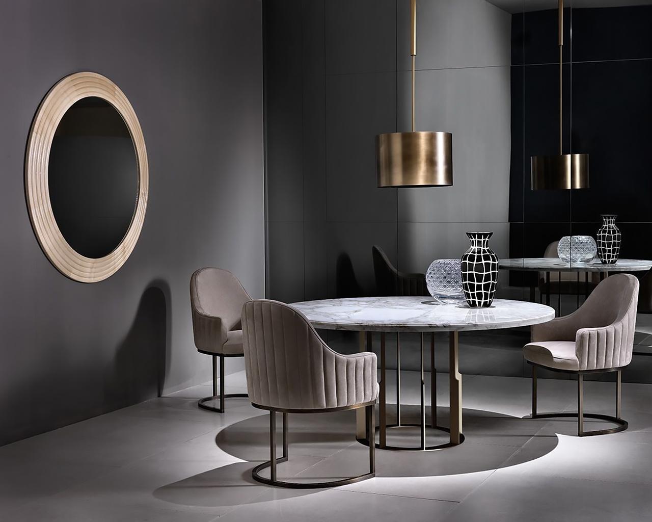 Round stone table | Aston by Daytona