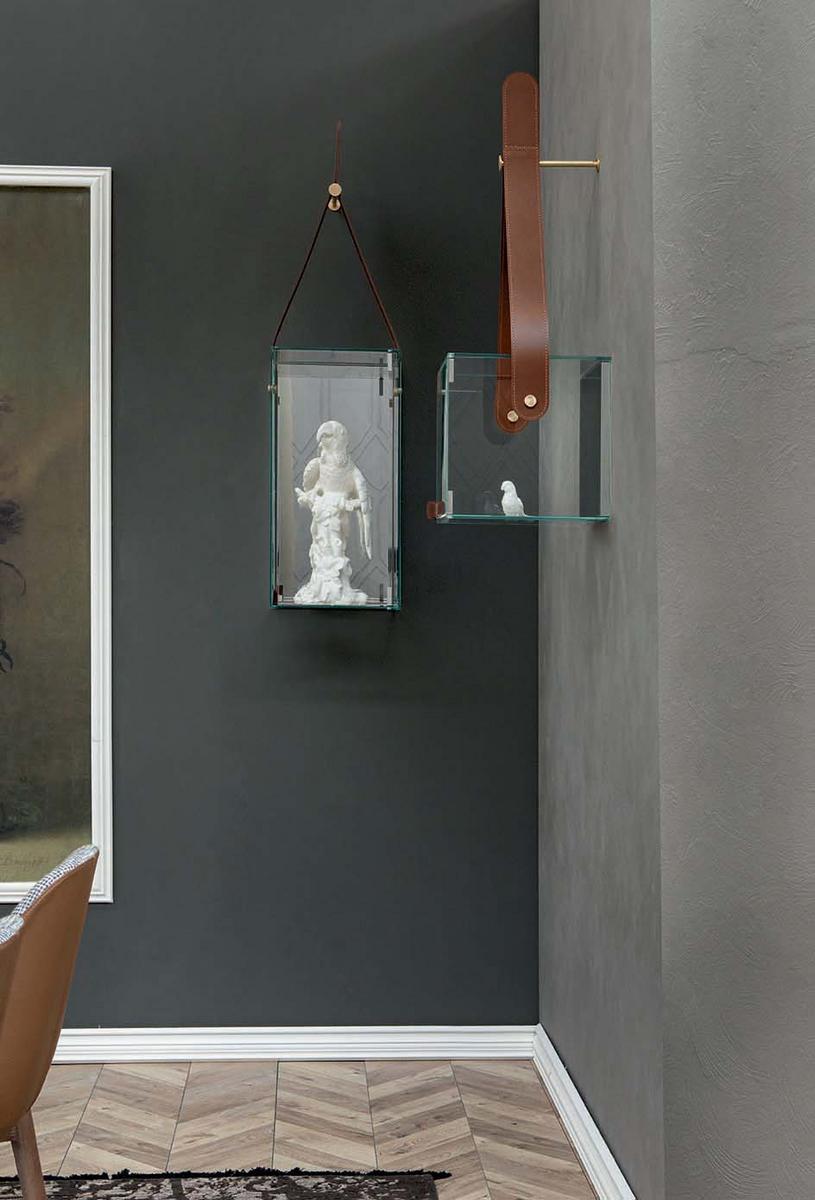 Wall-mounted display cabinet | Chèri by Tonin Casa