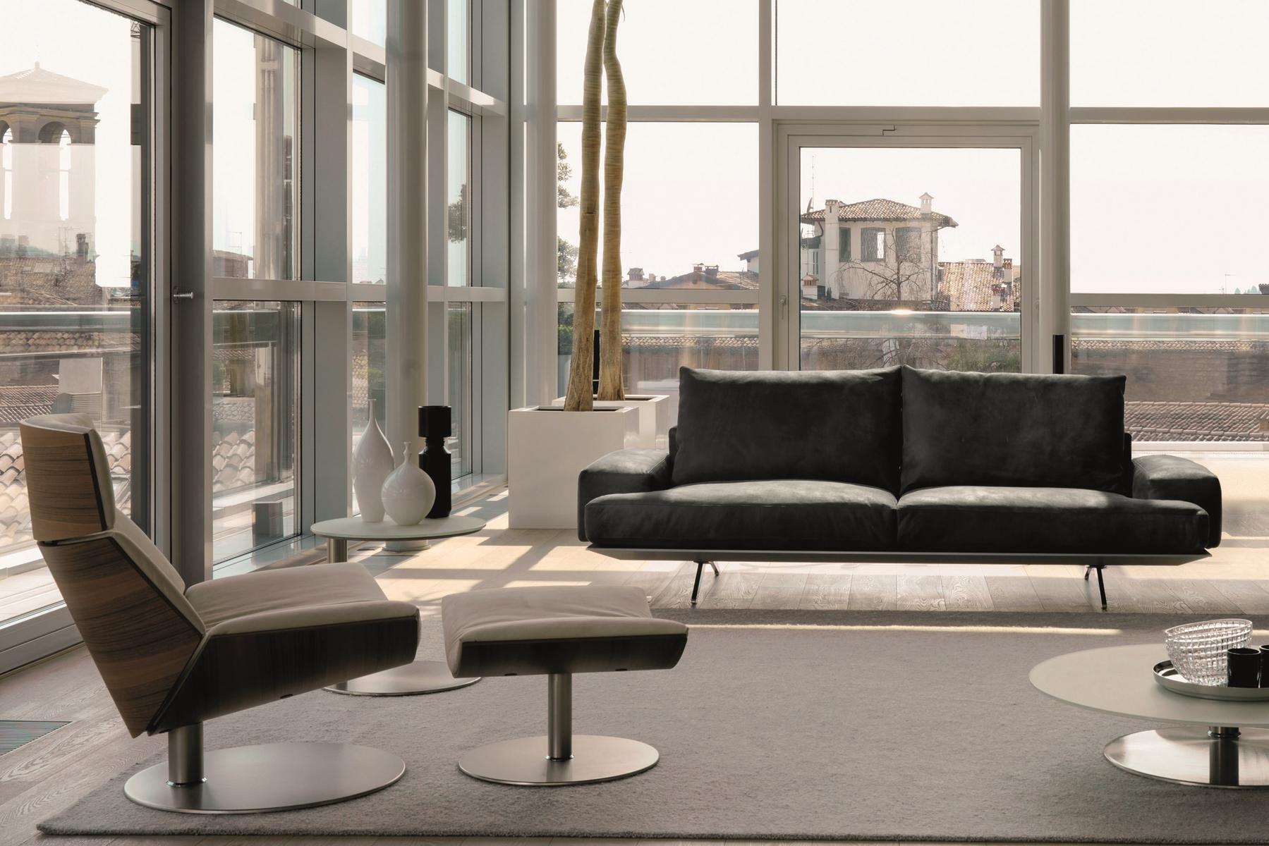 Armchair with footstool | Kara by Desiree