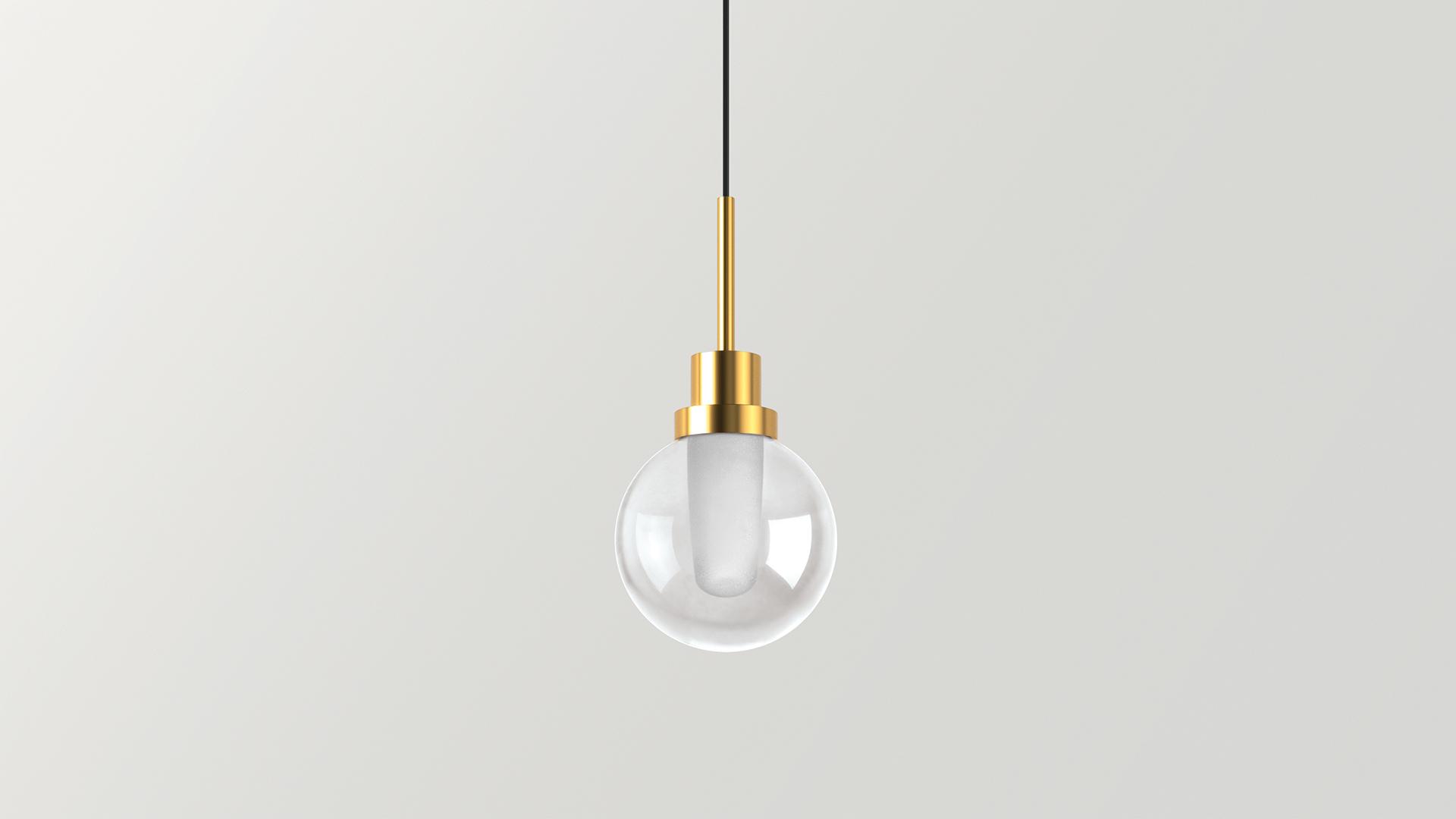 LED adjustable glass pendant lamp | Alaska Big Fancy Shape by Arkoslight