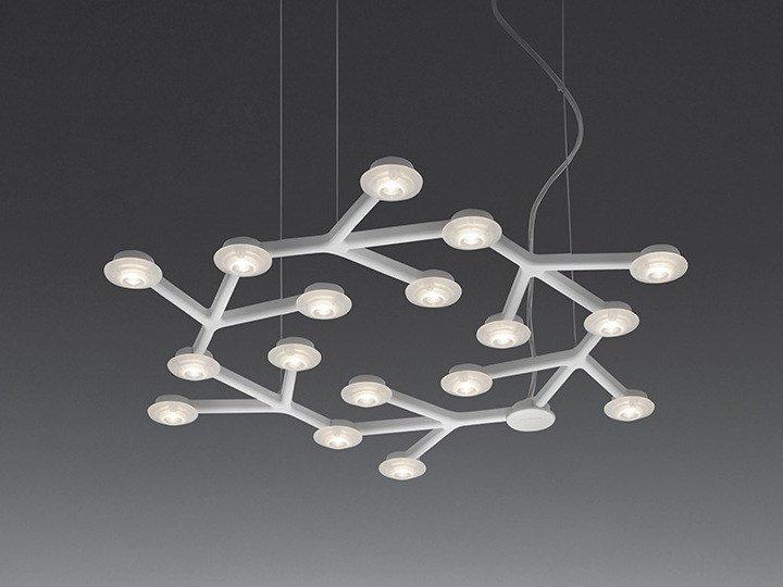 LED direct light pendant lamp | Led Net Circle by Artemide