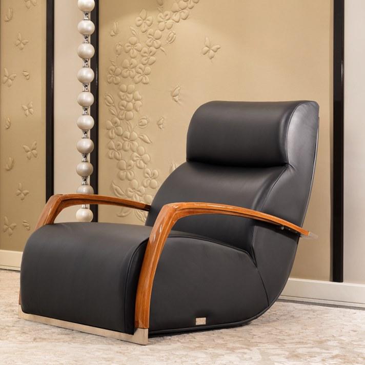 Leather armchair with armrests | Tango by Mantellassi 1926