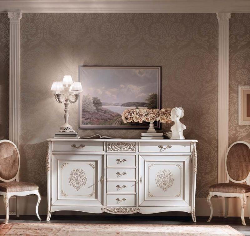 Solid wood living room set | Gran Guardia by Francesco Pasi