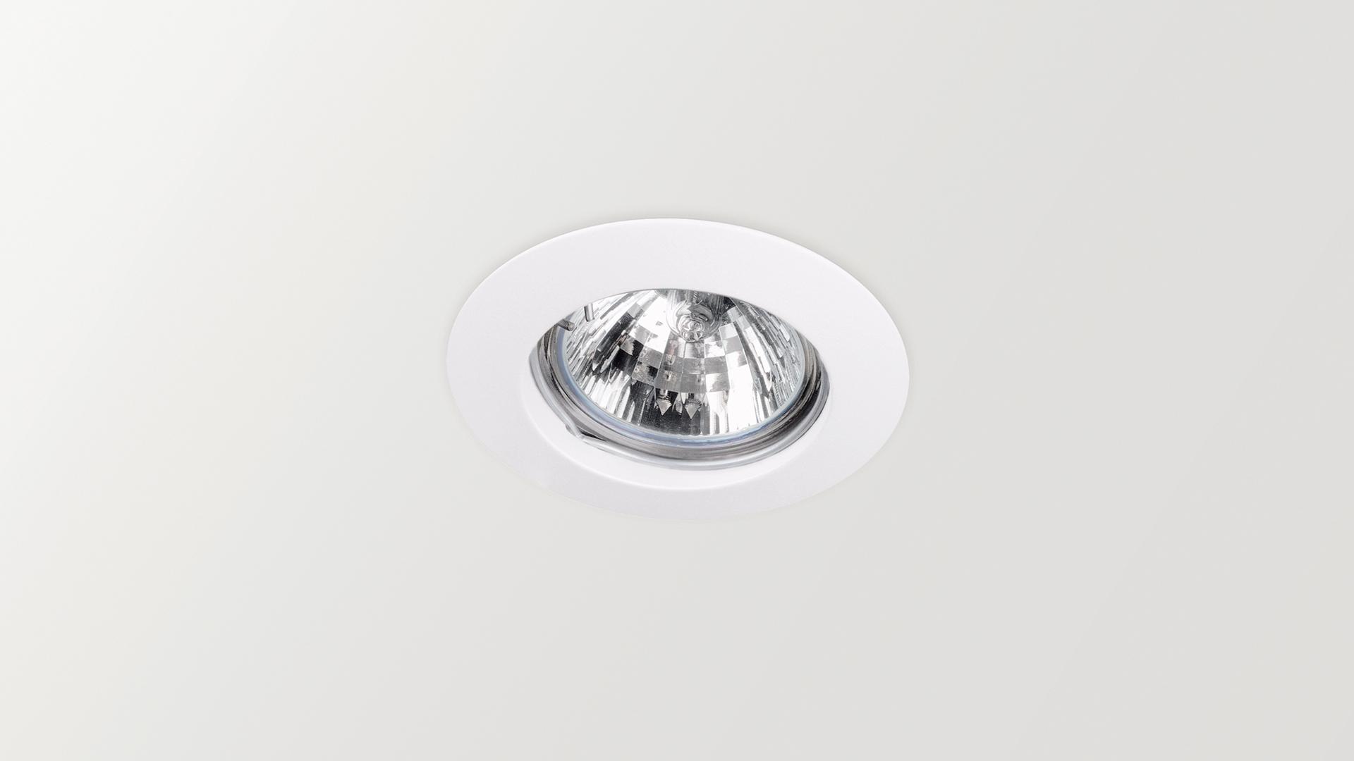 Round recessed aluminium spotlight | Basic 12v & 230v by Arkoslight