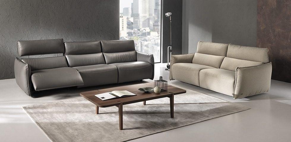 Modular fabric sofa | Stupore by Natuzzi Editions