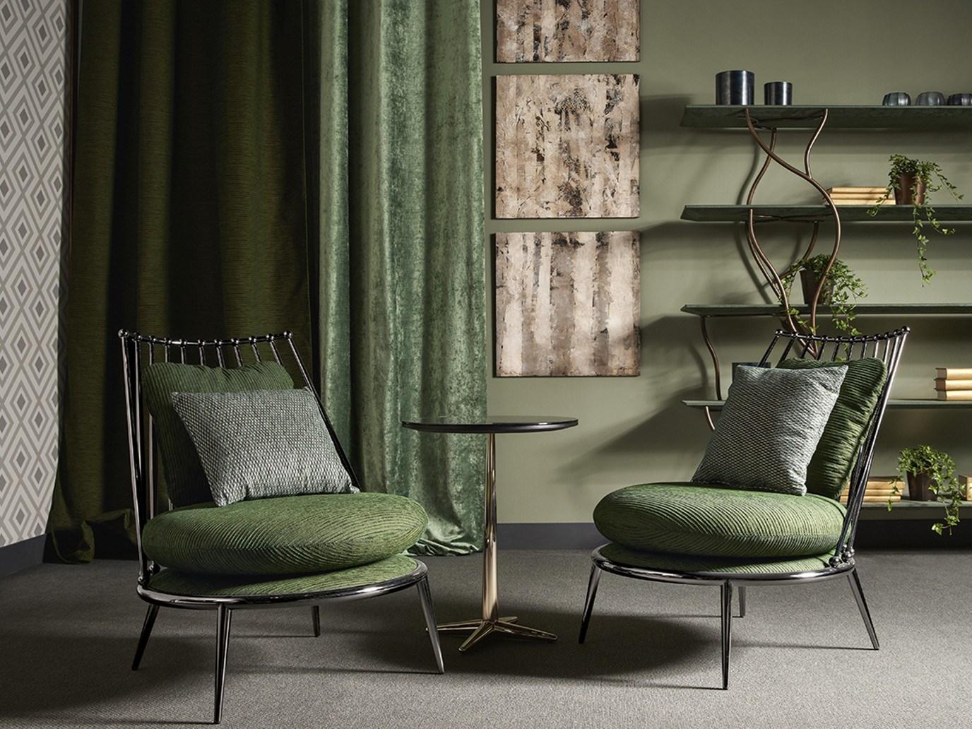 Metal armchair | Aurora by Cantori