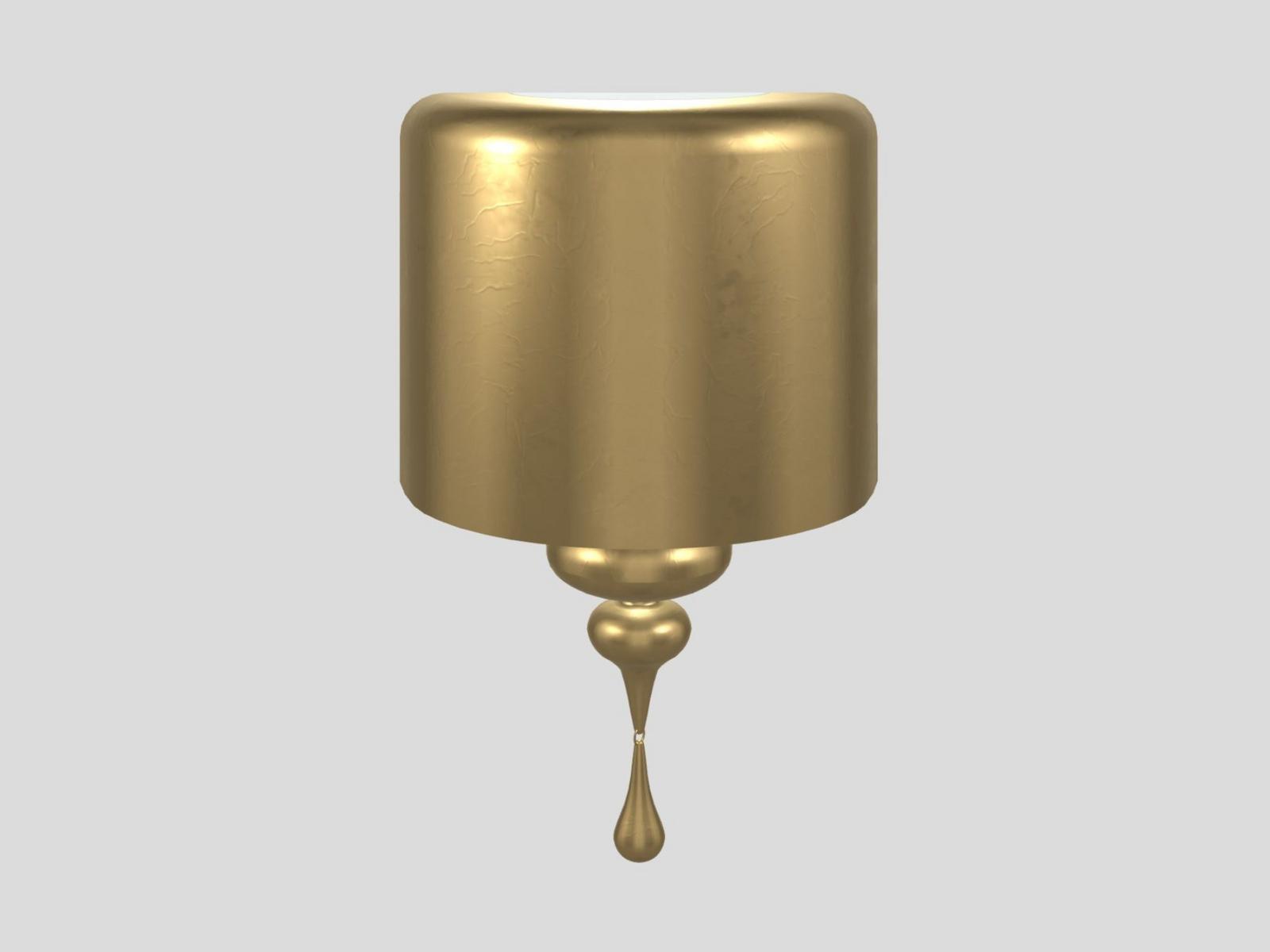 Powder coated aluminium wall light | Eva A3 by Masiero