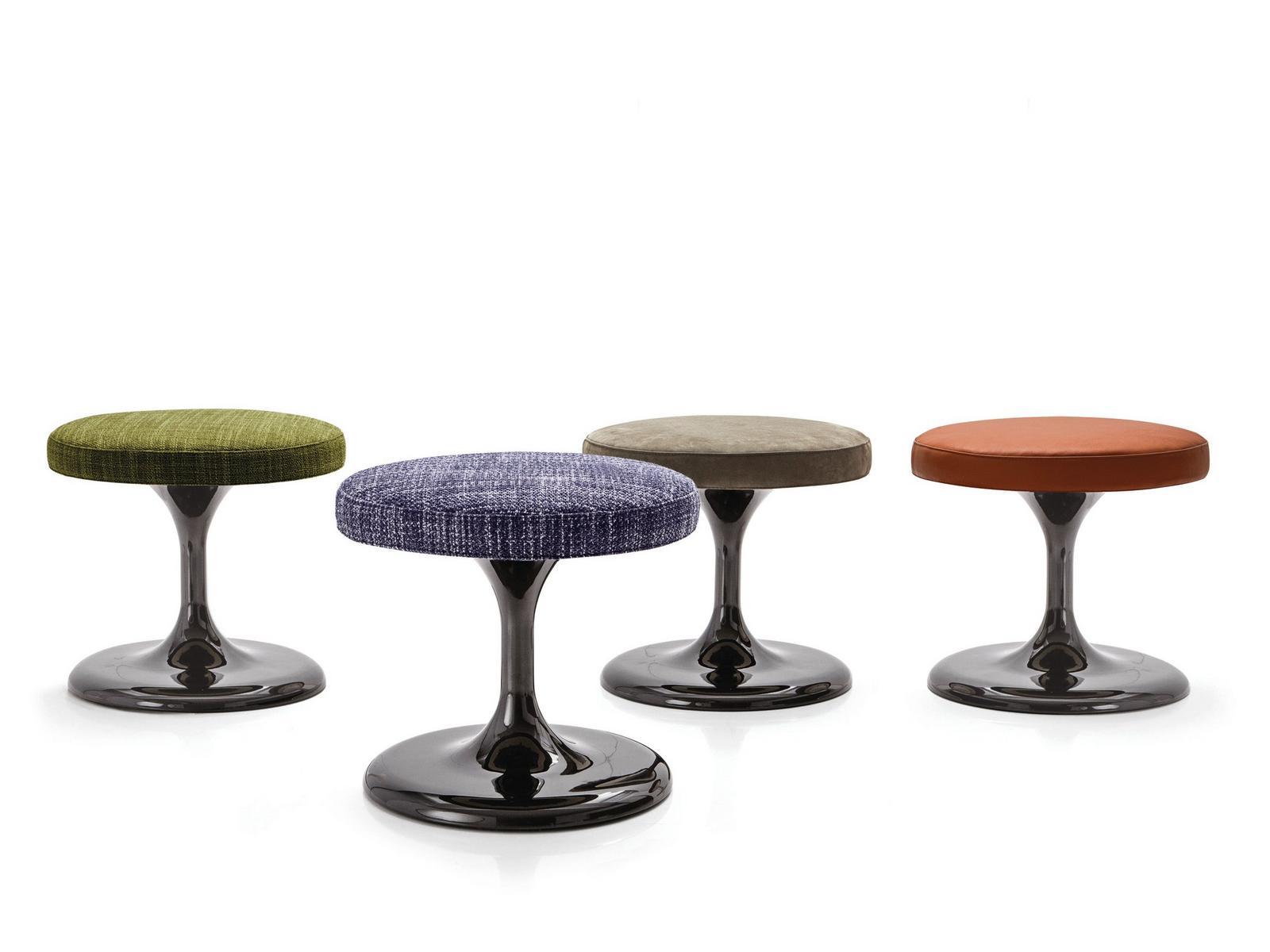 Low felt stool | Ottoman - Neto by Minotti