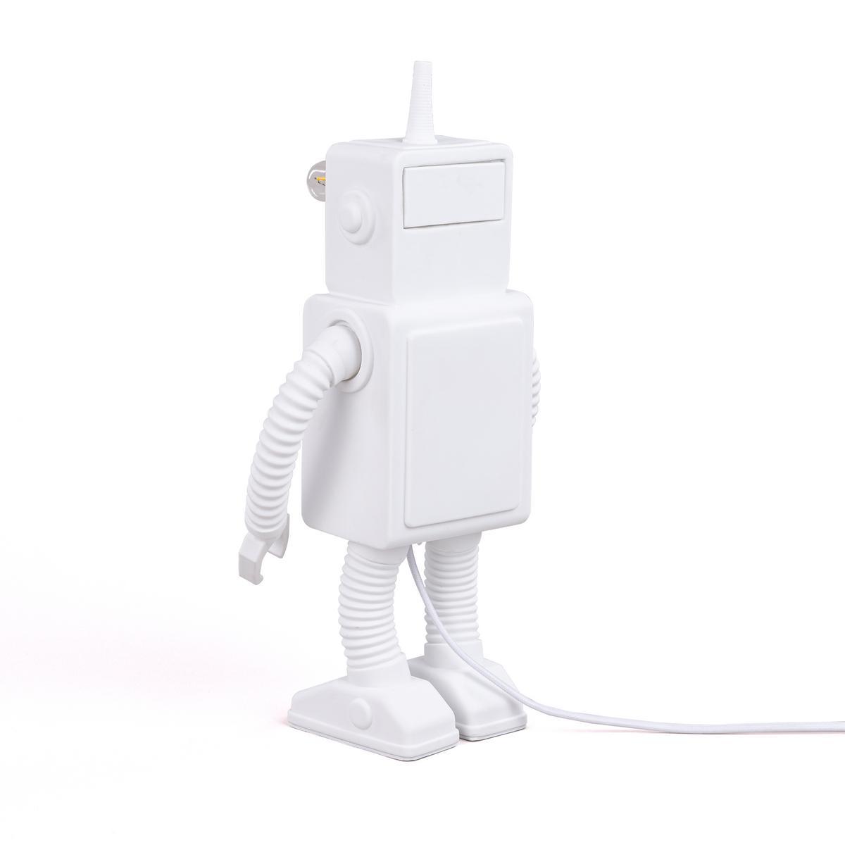 LED porcelain table lamp | Robot by Seletti