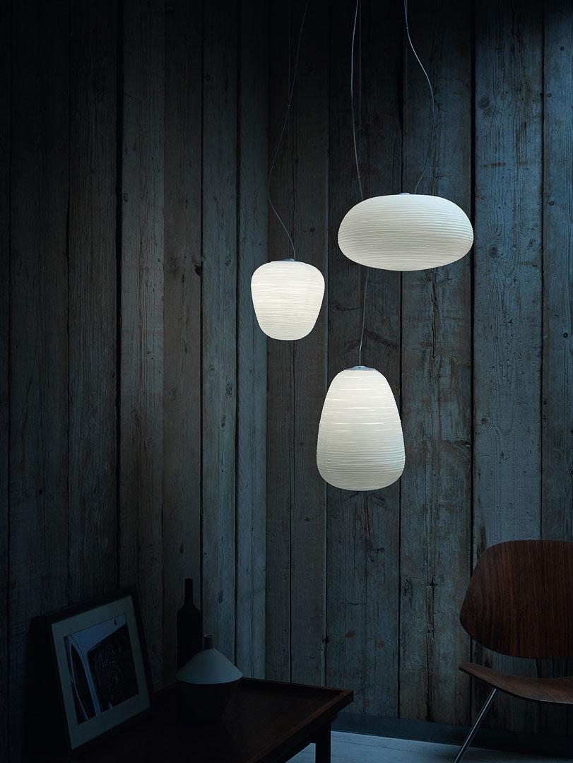 Glass pendant lamp | Rituals by Foscarini