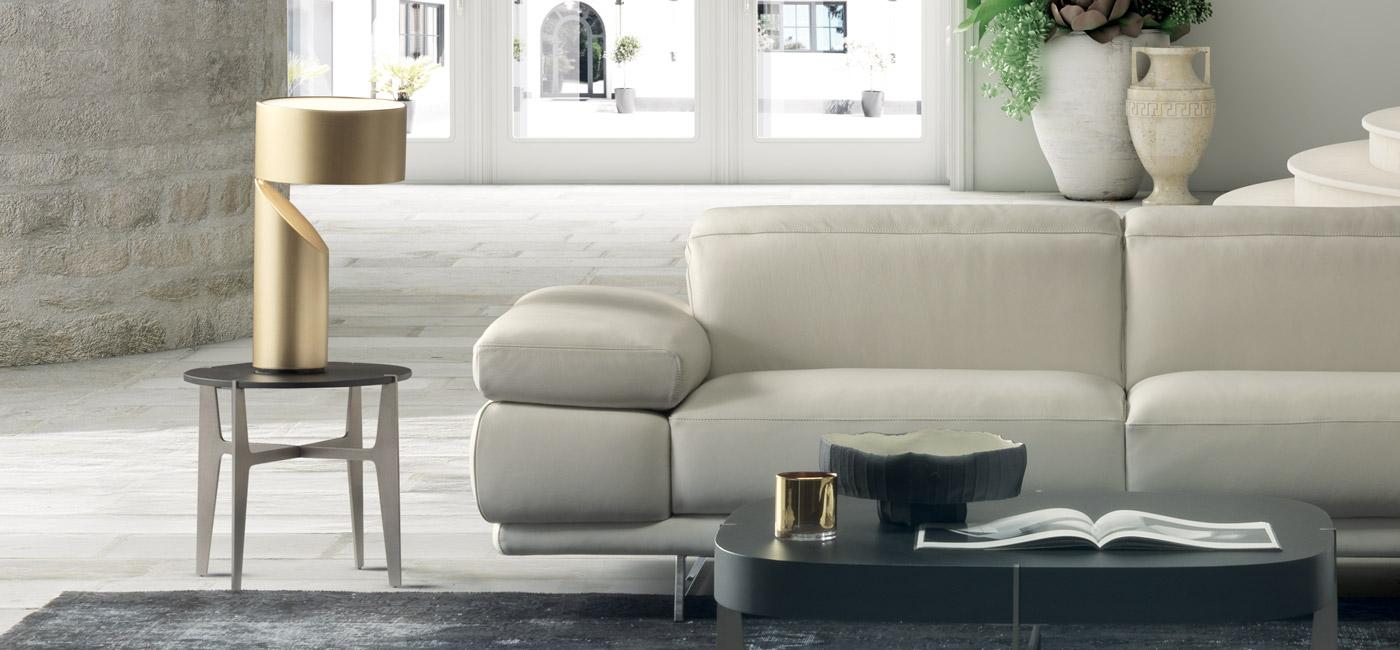 Metal table lamp | Vico by Natuzzi Italia