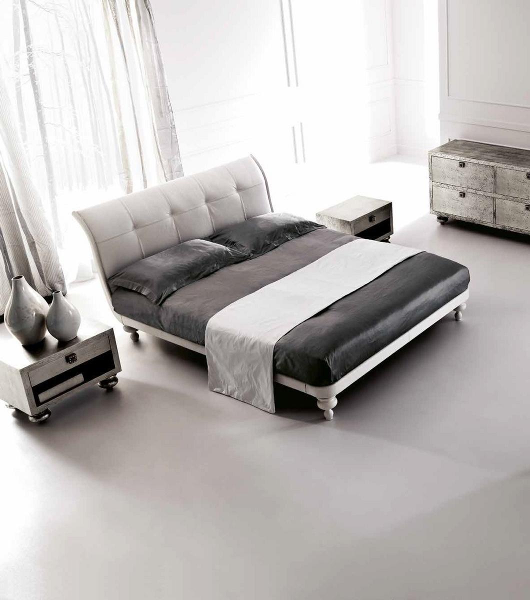 Leather double bed | Keope Ii by Corte Zari