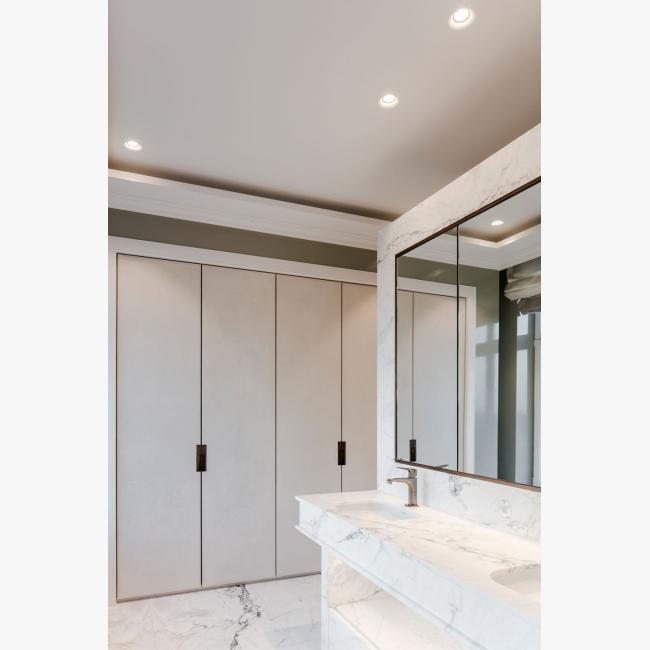 LED square spotlight with dimmer | Gyn by Delta light