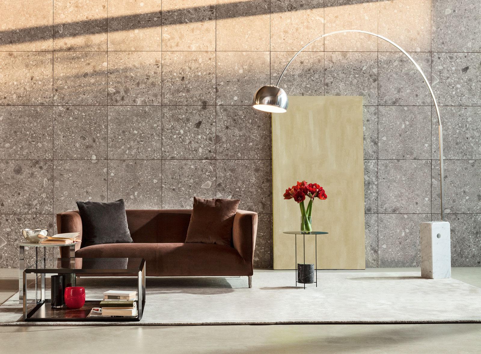 3 seater fabric sofa | Breeze by Molteni