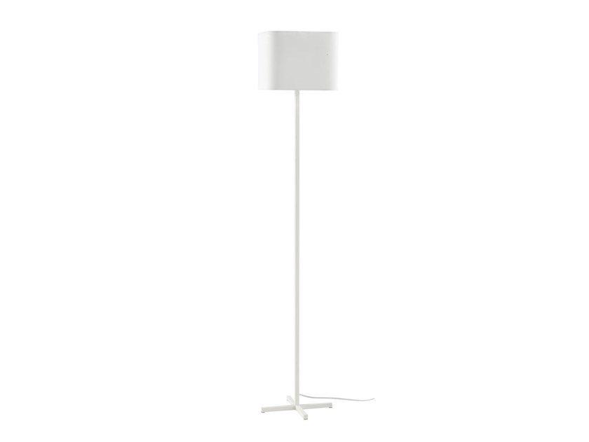 Halogen steel floor lamp | Square by Ligne Roset