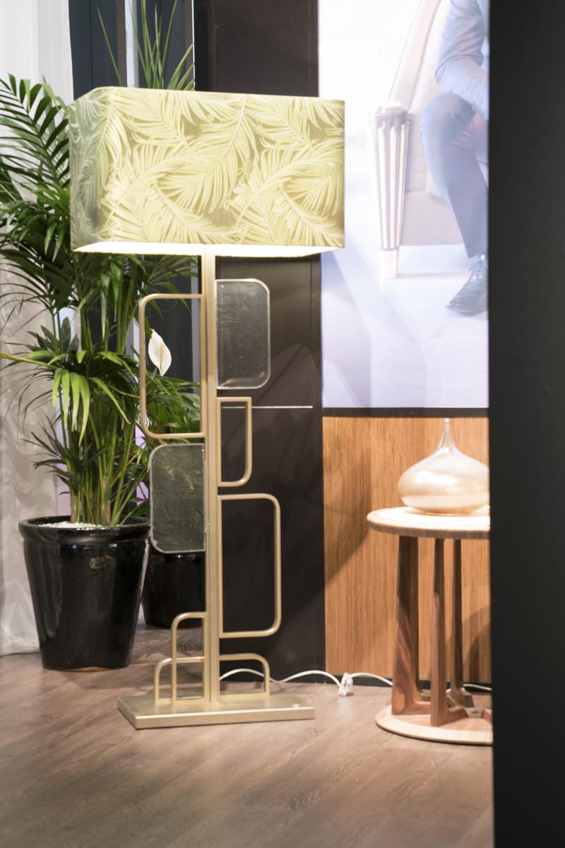 Indirect light metal floor lamp | Wave by Bruno Zampa