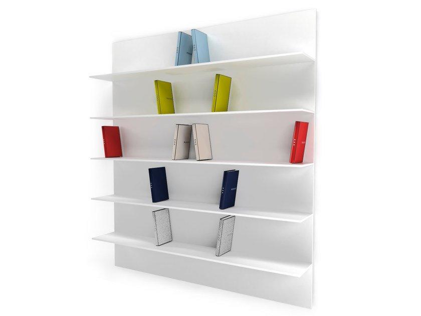 Wall-mounted bookcase | Direttore by Moooi