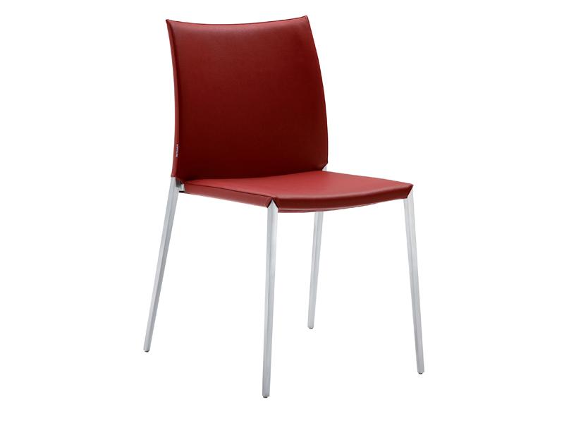 Upholstered stackable chair | Talia 2080 by Zanotta