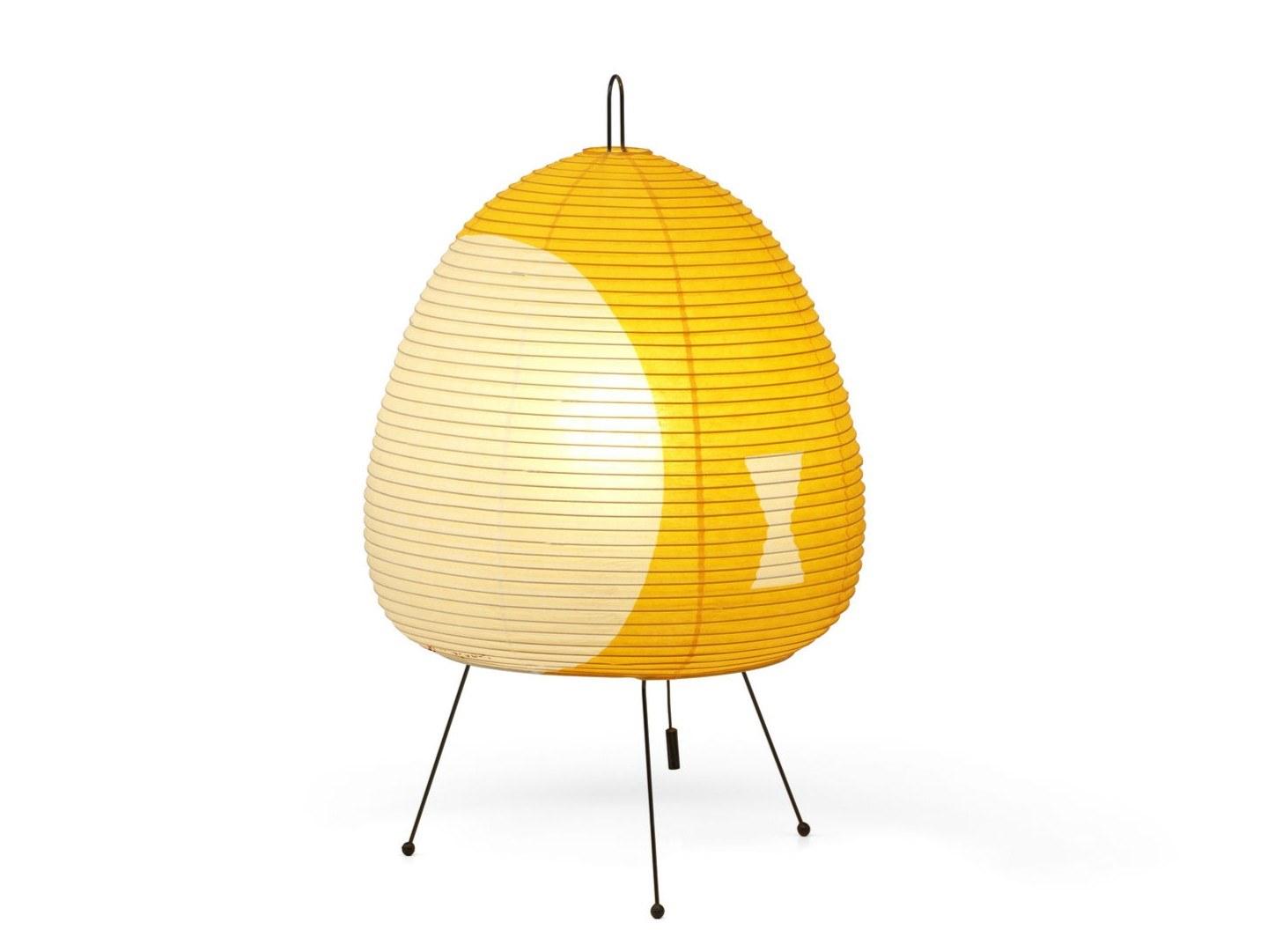 Japanese paper table lamp | Akari 1ay by Vitra