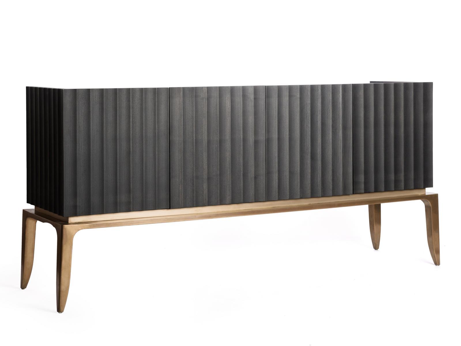 Ash sideboard with doors | Auriga by Ezio Bellotti
