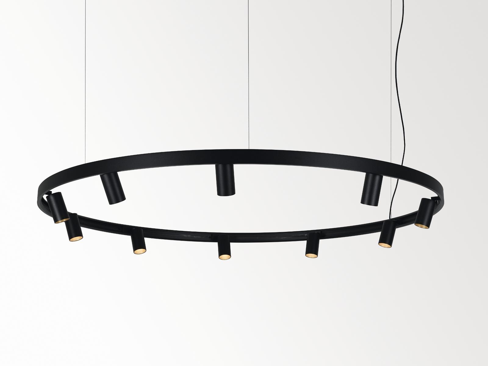 LED pendant lamp | Superloop Mdl by Delta light