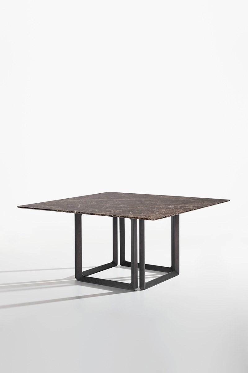Square marble table | Opus by Potocco