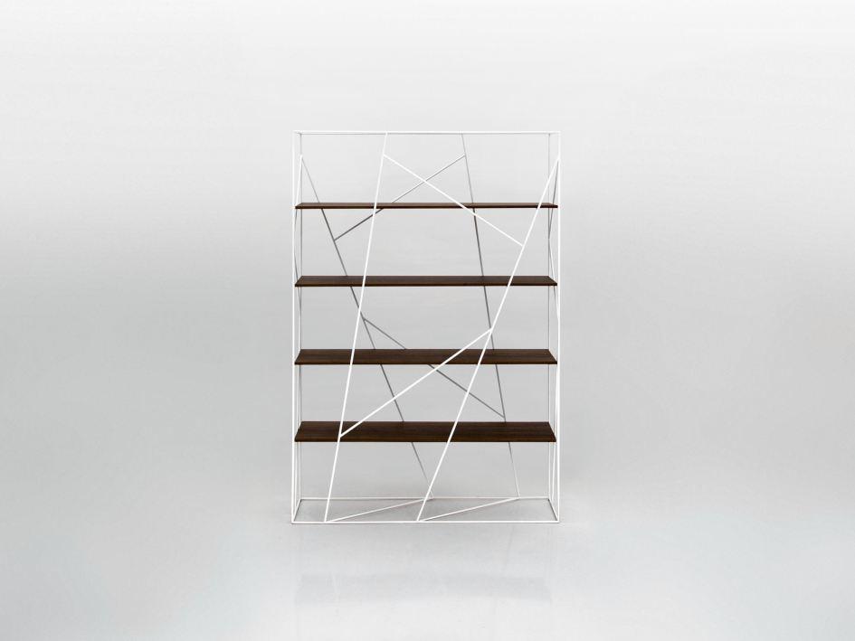 Open double-sided divider bookcase | Naviglio by Tonin Casa