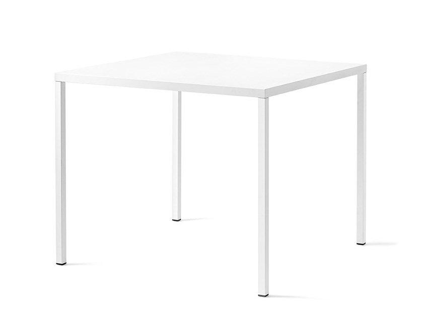 Square metal table | Iron by Connubia