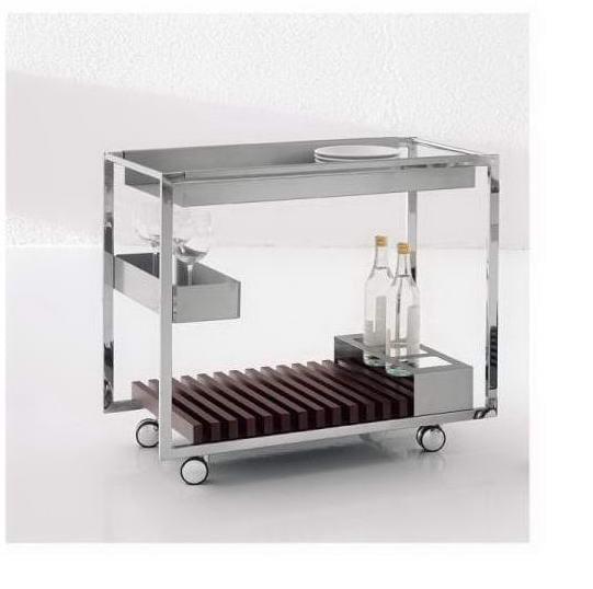 Rectangular metal coffee table with drawers | Mojito by Cattelan Italia