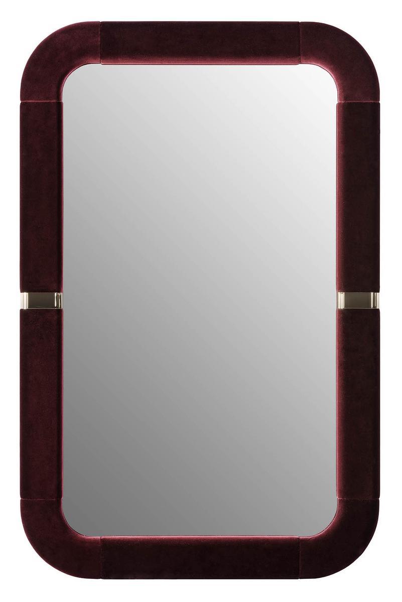 Rectangular wall-mounted framed mirror | Madison by Turri